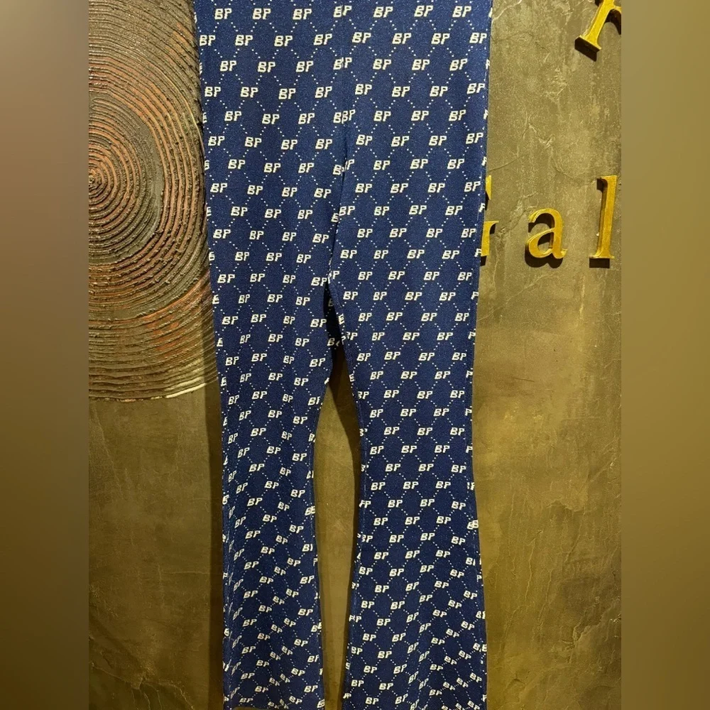 Baum und pferdgarten dico 80s Blue Patterned Women's two piece set - Picture 4 of 8